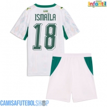 Camisa de time de futebol Senegal Ismaila Sarr #18 Replicas 1º Equipamento Infantil Mundo 2026 Manga Curta (+ Calças curtas)